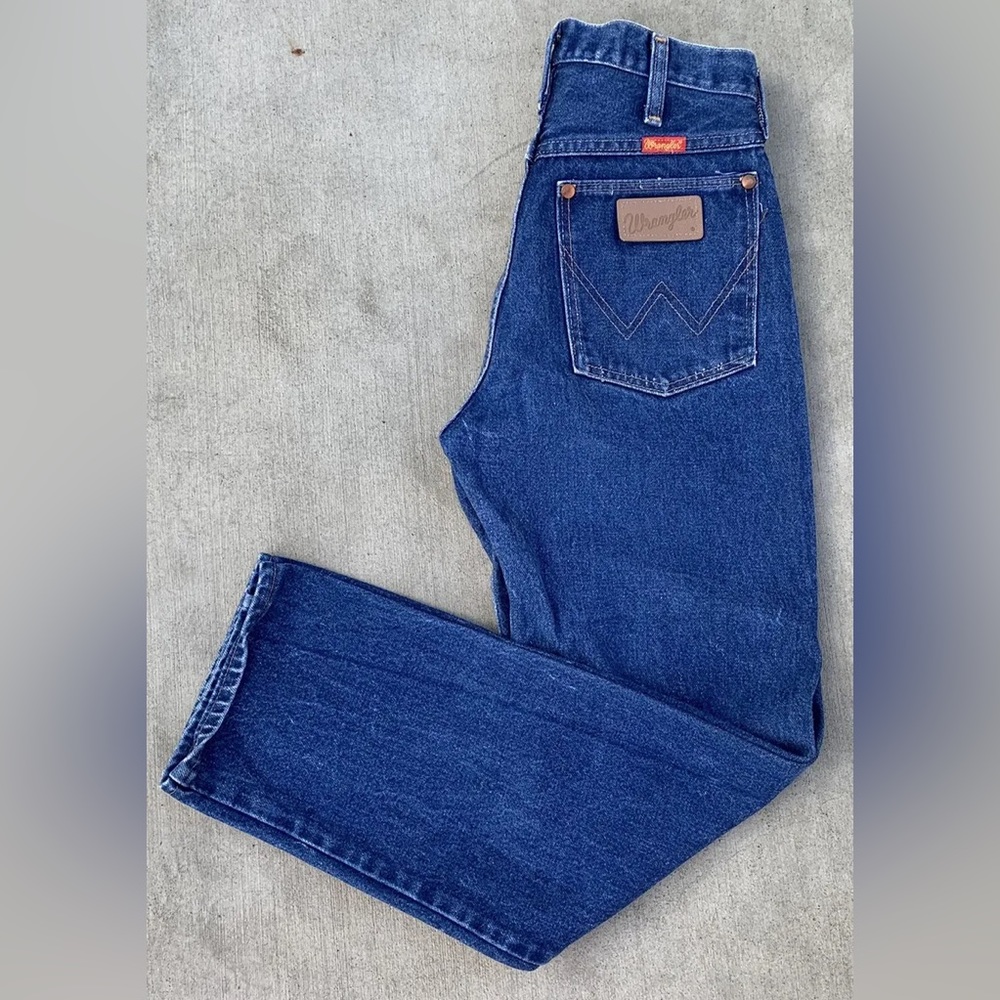 High-waisted Wrangler jeans 🐎🏇👖